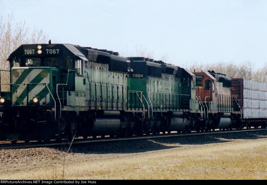 BNSF 7067 East